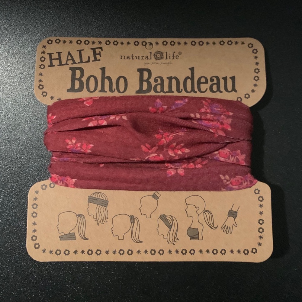 Natural Life Half Boho Bandeau Head-Wrap